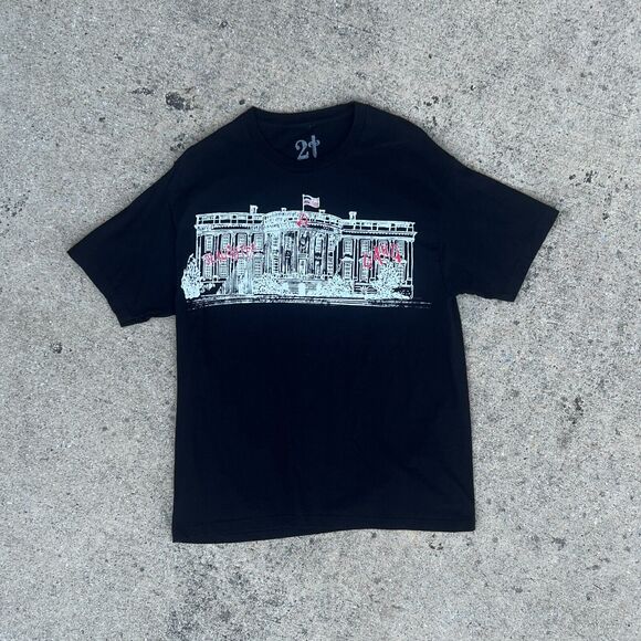 21 Savage The American Dream Tour White House T-shirt | Size L - Picture 1 of 4